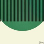 bauhaus print green geometric stripe pattern 4