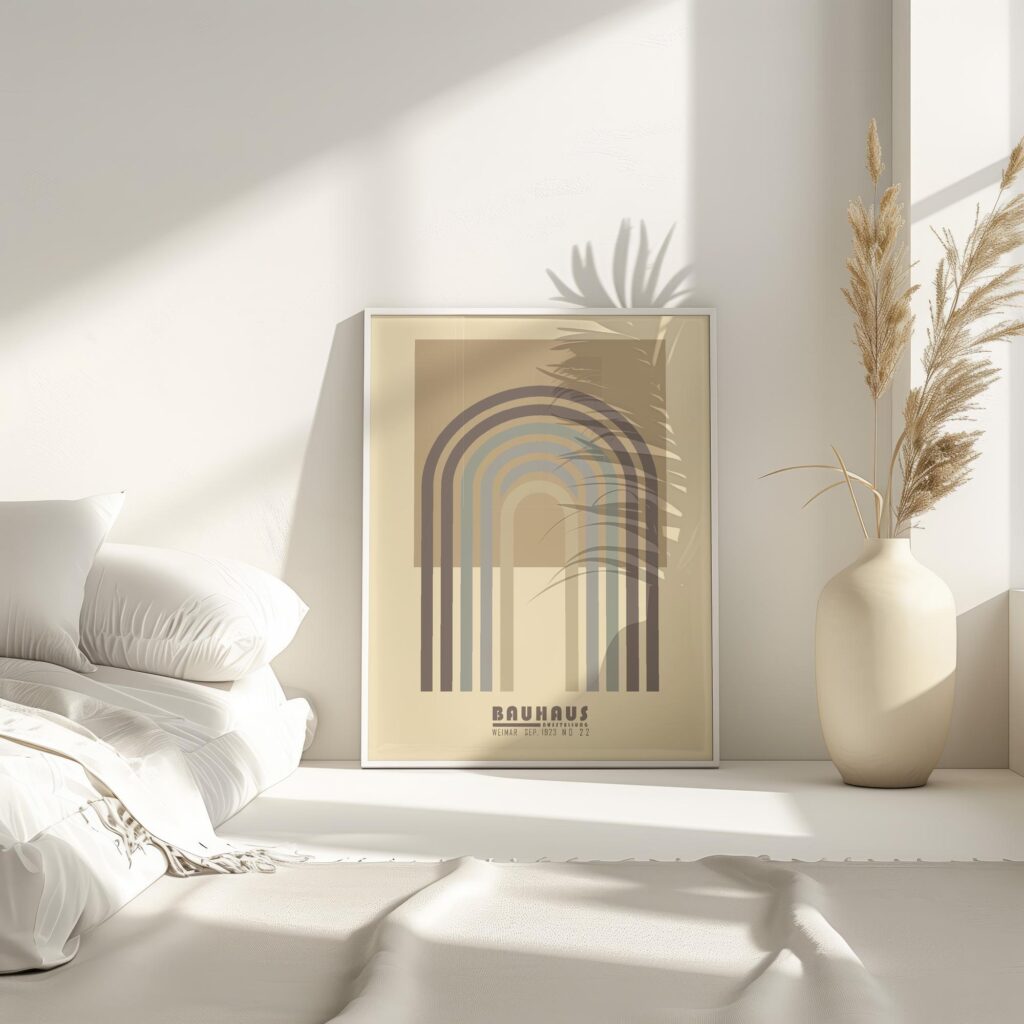 bauhaus print neutral tones arch layered design 7 bauhaus print neutral tones arch layered design 7