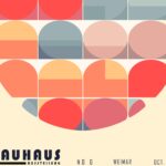 bauhaus print neutral tones geometric harmony 4