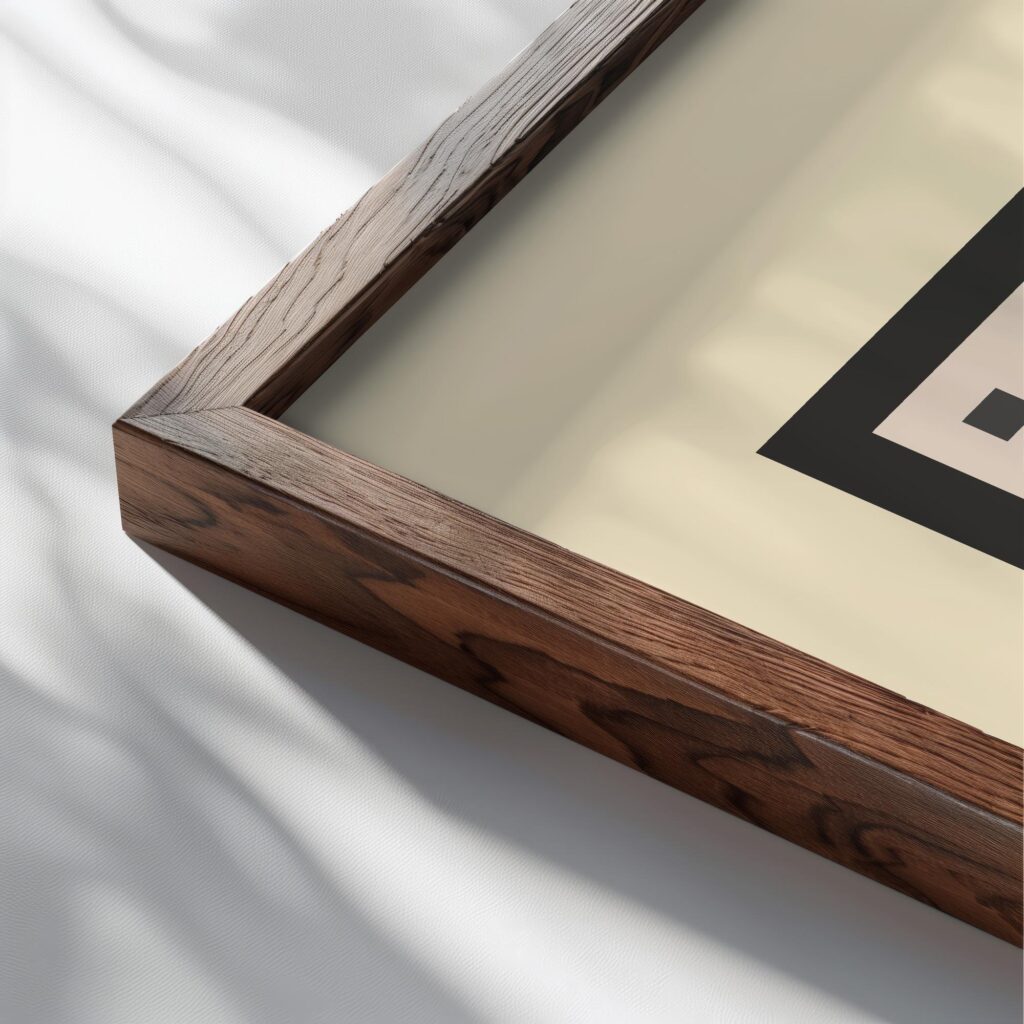 bauhaus print neutral tones geometric shapes 19