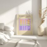 bauhaus print pastel tone minimalist geometry 7