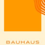 bauhaus print warm tones abstract flow design 4