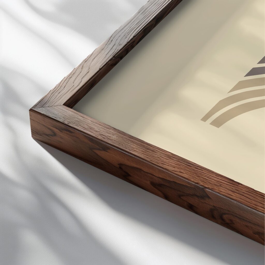 bauhaus print with neutral tones and flowing lines 3