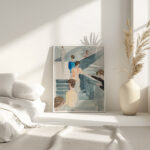 bauhaus stairway 1931 1932 oskar schlemmer high quality print 7