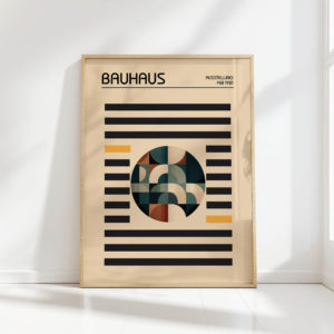 bauhaus style geometric art print for modern decor 11