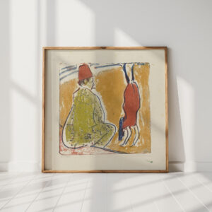 beach scene 1909 ernst ludwig kirchner high quality print