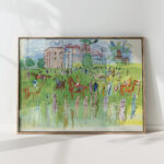 before departure ascot raoul dufy high quality print