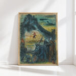 below the enchanted castle jan novak high quality print