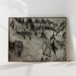 bergweide 1925 albert muller high quality print