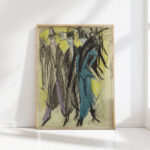 berlin street scene circa 1914 ernst ludwig kirchner high quality print