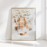 bermuda houses seen through trees 1918 charles demuth high quality print