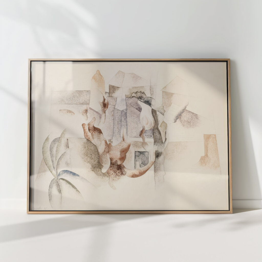 bermuda landscape no 2 1917 charles demuth high quality print