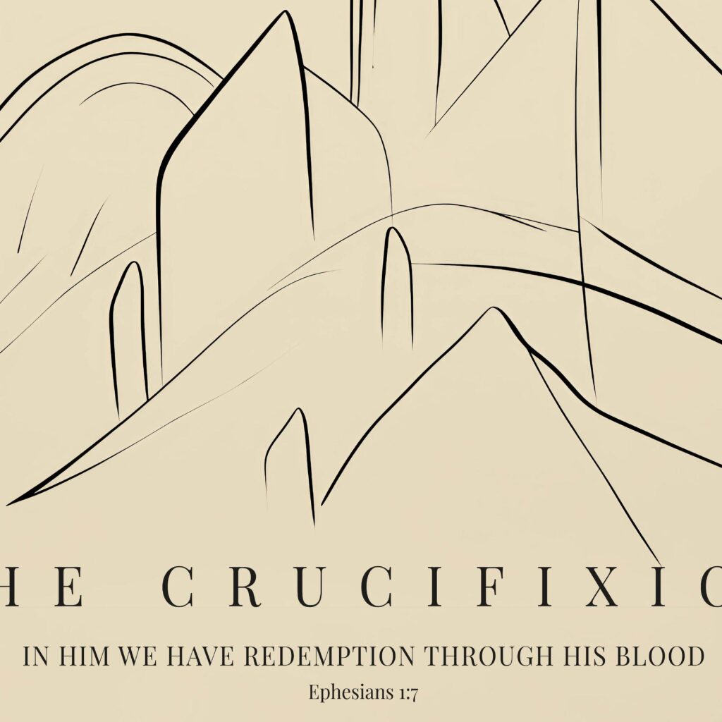 bibleverse crucifixion 3x4 8 mockup