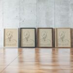 bibleverse seeds 3x4 framed posters mockup