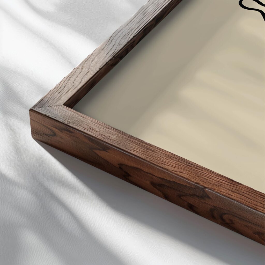 bibleverse waterintowine 3x4 close up dark wood mockup
