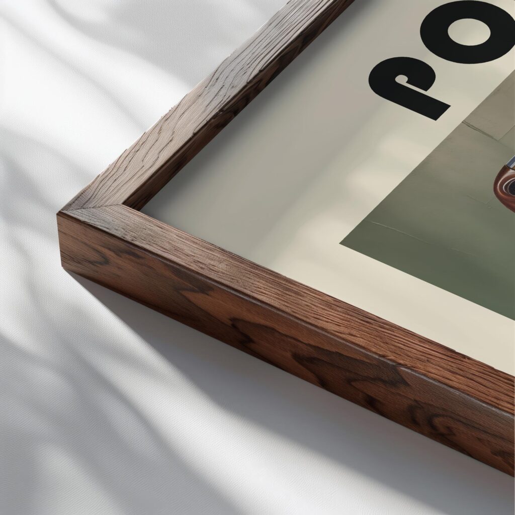 billiards table mid century print bold palette 3