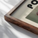 billiards table mid century print bold palette 3