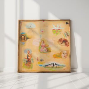 bird and fish and other things associated with this 2002 2003 tiit paasuke high quality print