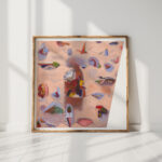 birds of the baltic sea ii 1989 tiit paasuke high quality print