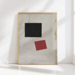 black square and red square 1915 kazimir malevich high quality print