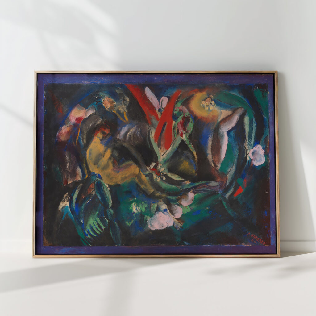 blooming 1920 josef eberz high quality print