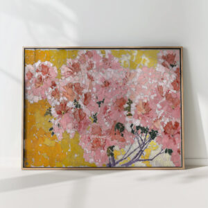 blooming azaleas 1911 augusto giacometti high quality print
