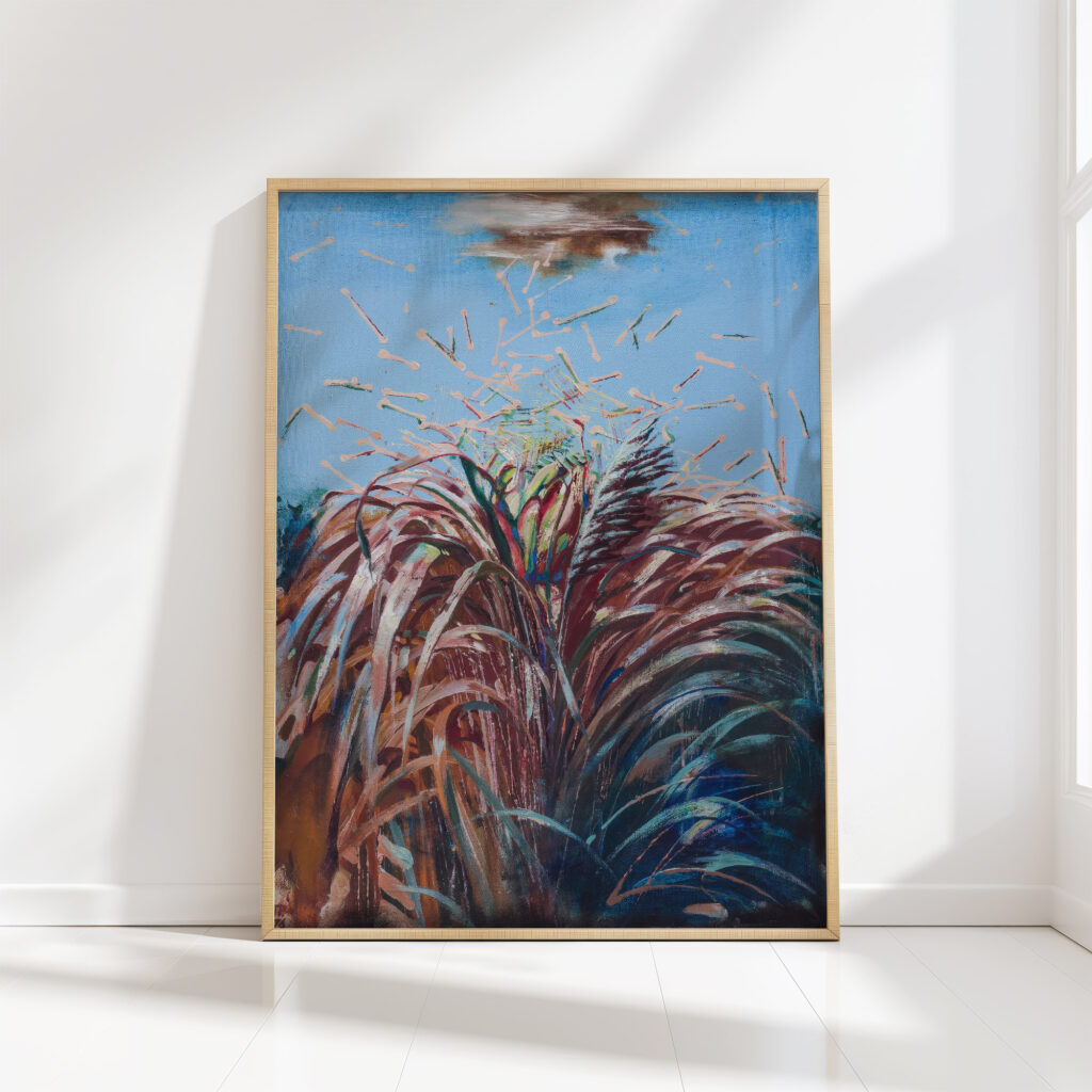 blossom in the grass 1976 tiit paasuke high quality print