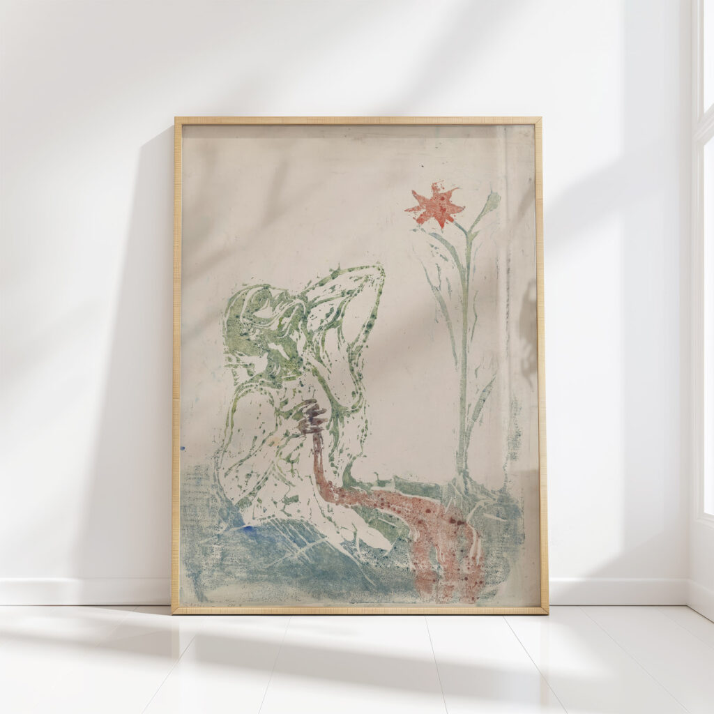 blossom of pain 1898 edvard munch high quality print