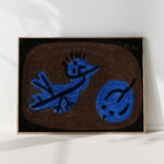 blue bird pumpkin 1939 paul klee high quality print