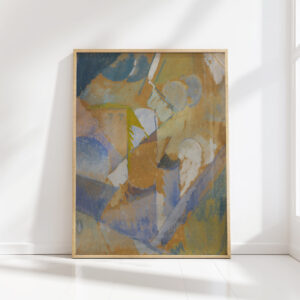 blue cubist composition circa 1912 13 albert gleizes high quality print