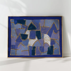 blue night 1937 paul klee high quality print