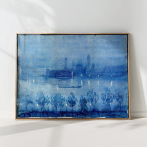 blue night london circa 1894 1909 joseph pennell high quality print