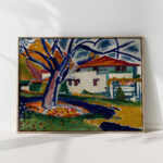 blue trees 1915 1916 henry lyman sayen high quality print