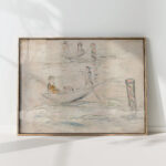 boats 1929 tadeusz makowski high quality print