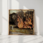 bonfires 1890 1917 hugo simberg high quality print