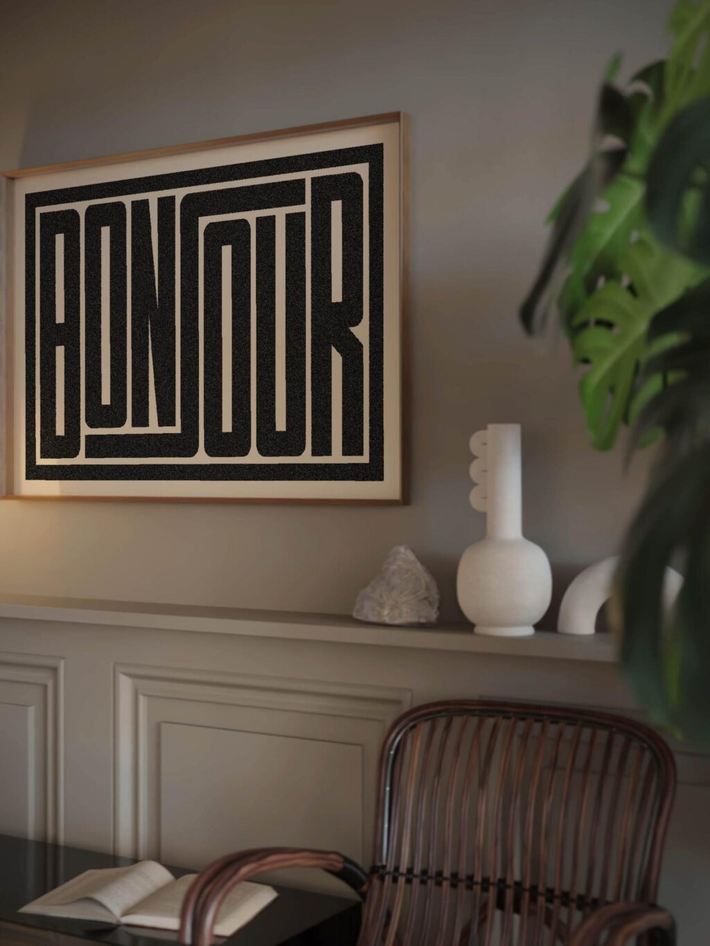 bonjour 3x4 video mockup