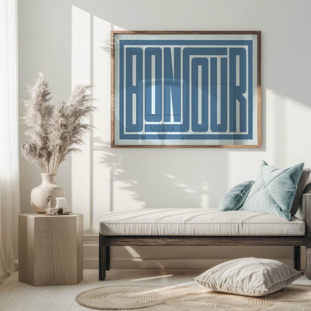 bonjour blue 3x4 5 mockup