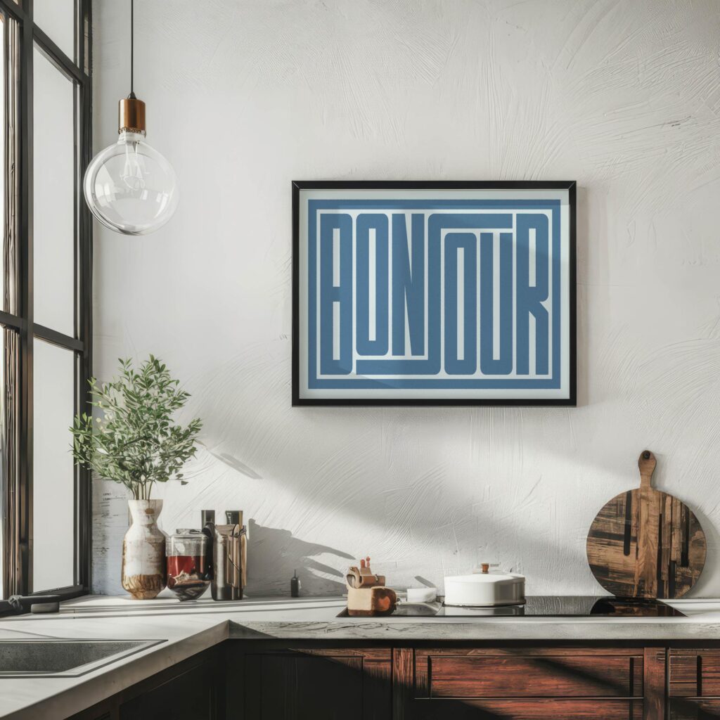 bonjour blue 3x4 6 mockup