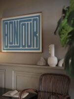 bonjour blue 3x4 video mockup