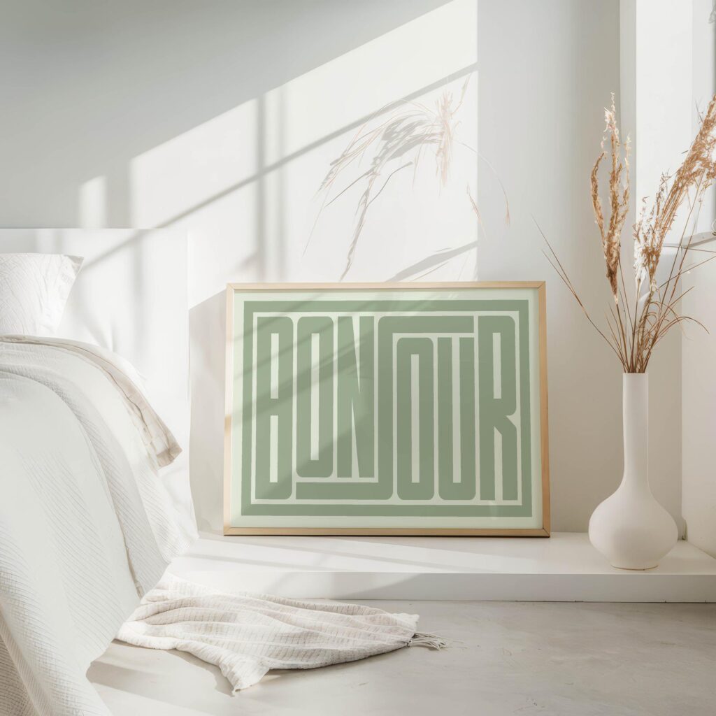 bonjour green 3x4 4 mockup