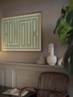 bonjour green 3x4 video mockup