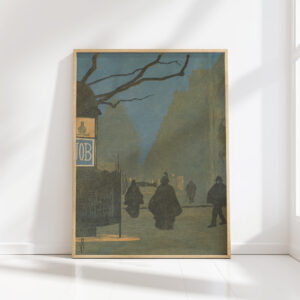 boulevard malesherbes evening 1898 1899 amedee joyau high quality print