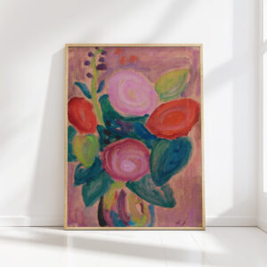 bouquet in vase 1916 alexej von jawlensky high quality print