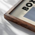 boxing gloves mid century print colorful sports art 3