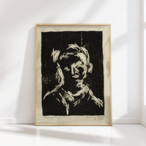 boy portrait 1932 henry nielsen high quality print