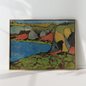 breton landscape the little cove ca 1889 90 paul serusier high quality print