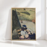 bretons in a boat bretons in a ferryboat 1889 emile bernard high quality print