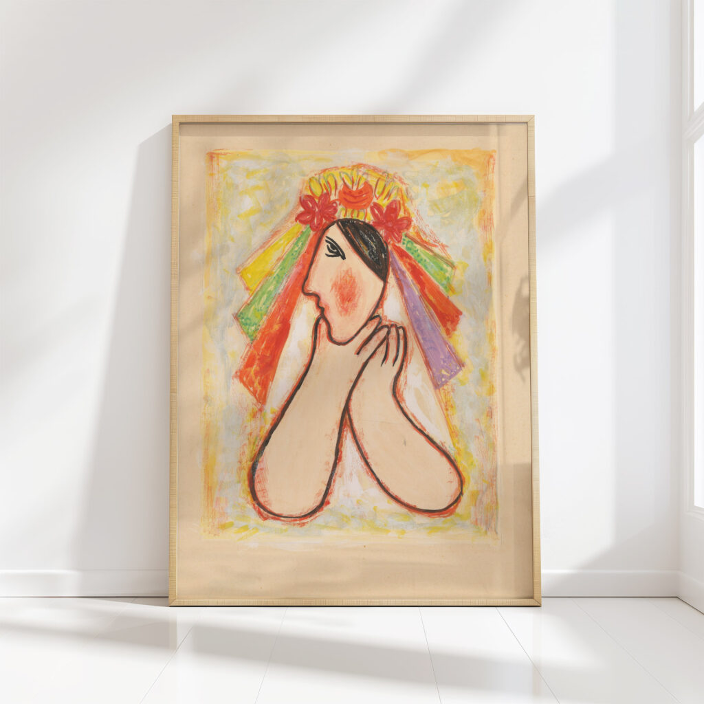 bride 1938 mikulas galanda high quality print