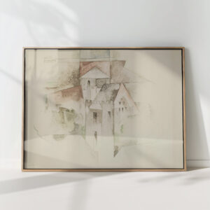 buildings bermuda 1917 charles demuth high quality print
