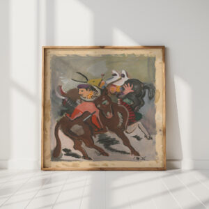 bullfight 1936 cyprian majernik high quality print